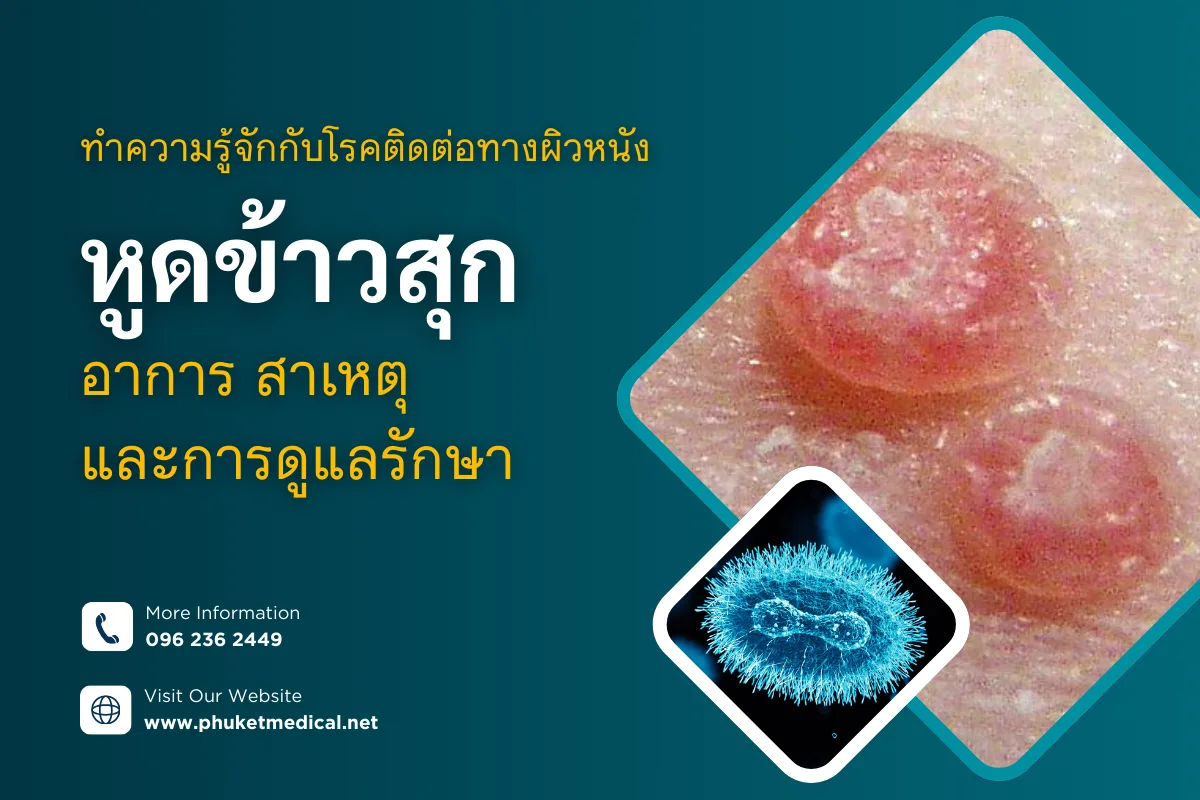ทำความรู้จักกับโรคติดต่อทางผิวหนัง หูดข้าวสุก อาการ สาเหตุ และการดูแลรักษา