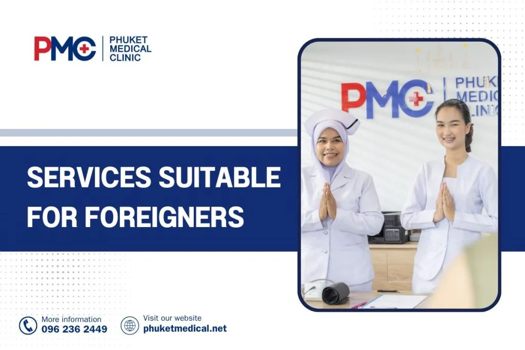 Services suitable for foreigners