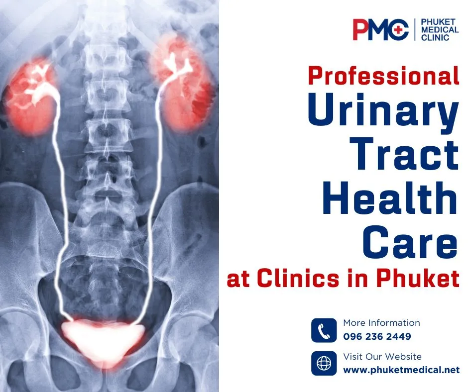 Professional Urinary tract health care at a clinic in Phuket.