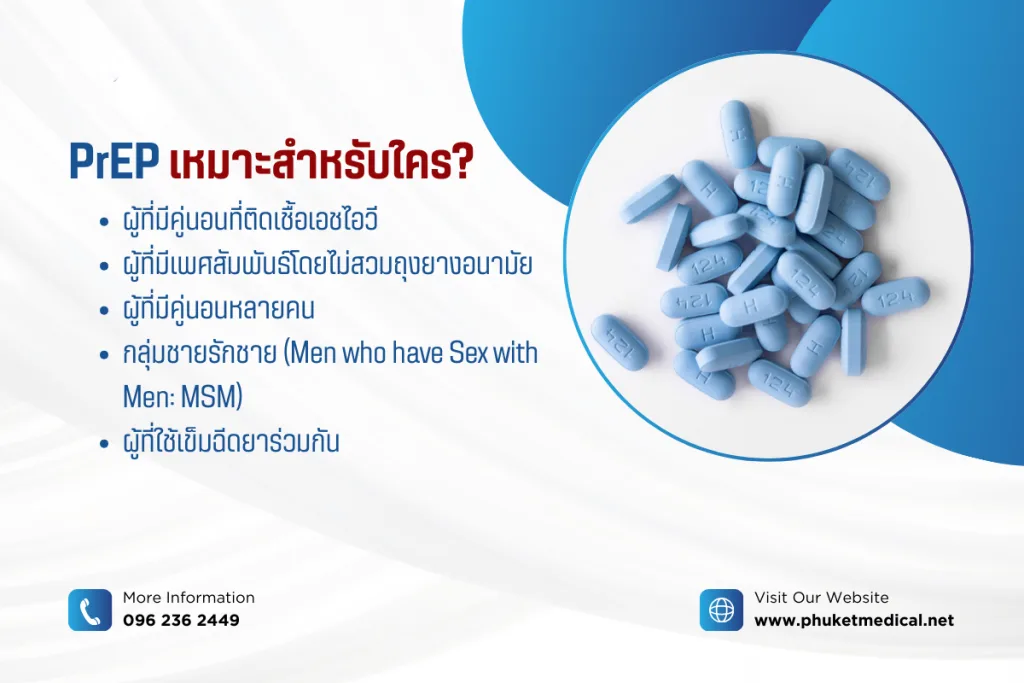 PrEP เหมาะสำหรับใคร?