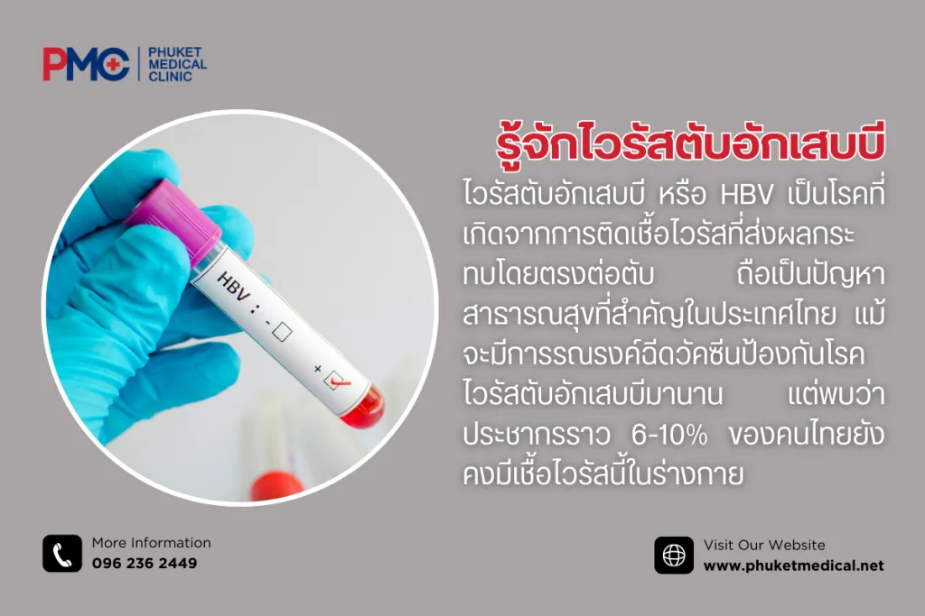 รู้จักไวรัสตับอักเสบบี