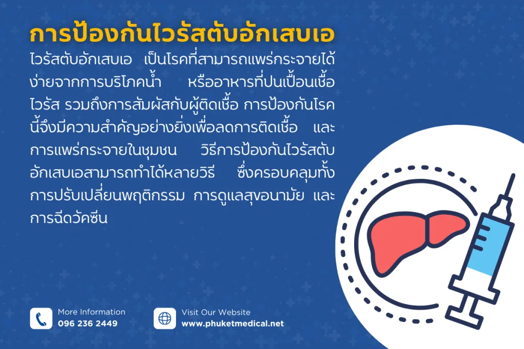 การป้องกันไวรัสตับอักเสบเอ