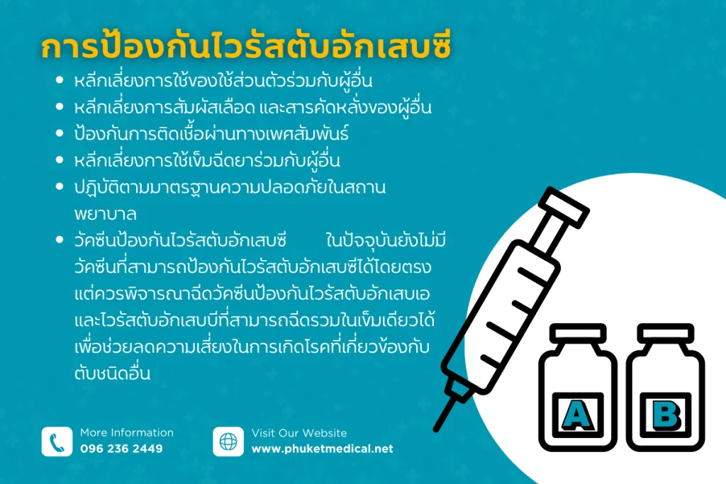 การป้องกันไวรัสตับอักเสบซี