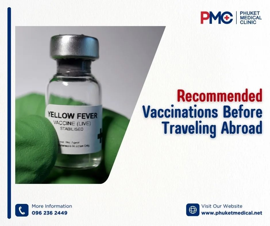 Recommended Vaccinations Before Traveling Abroad